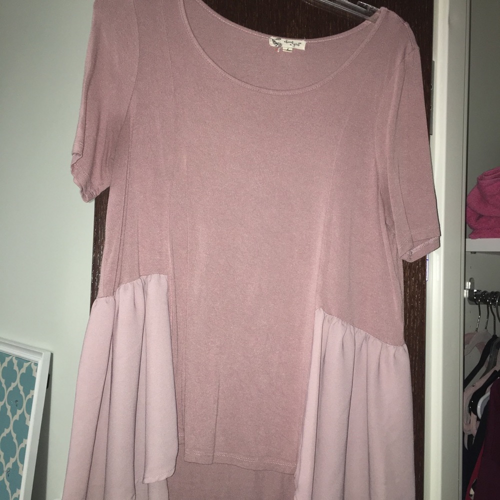 Pink top